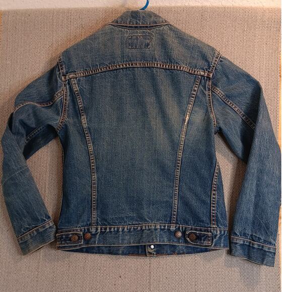 Levis Big E Type 3 Vintage Denim Jacket Mens Small Blue 1970 #52 Distressed USA - Picture 7 of 16